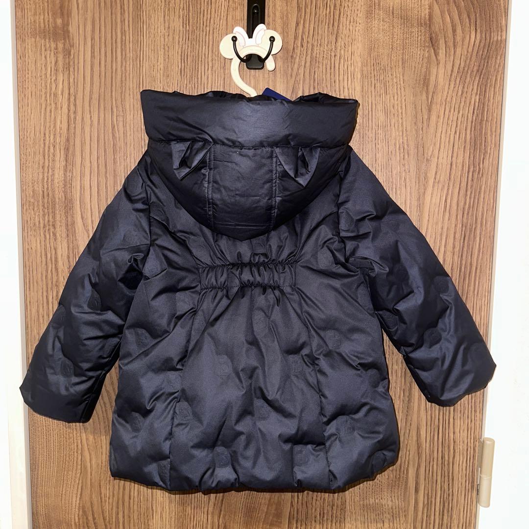 み*と様 新品タグ付き　ANNA SUI mini 中綿ネコブルゾン　紺100-