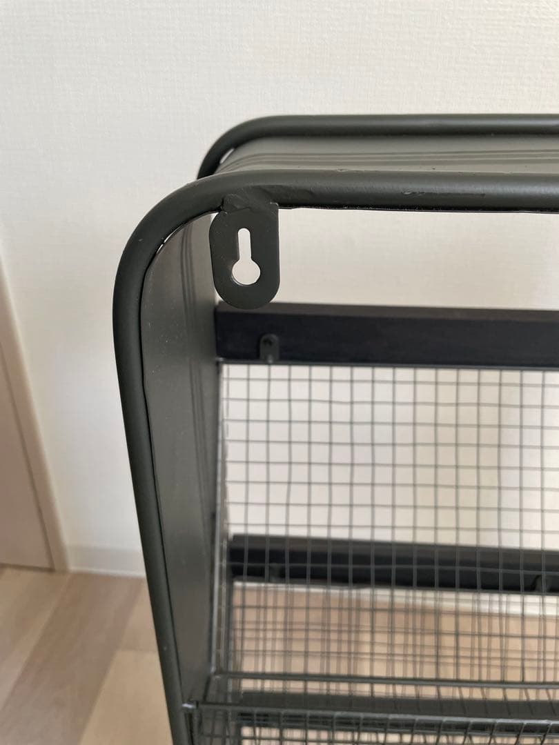 【アメリカンガレージ調】スチールマガジンラック