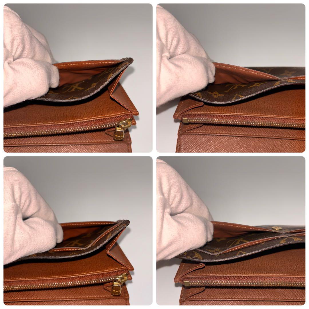 【鑑定済み】ルイヴィトン✨モノグラム 長財布 ポルトフォイユ・サラ 2つ折り財布