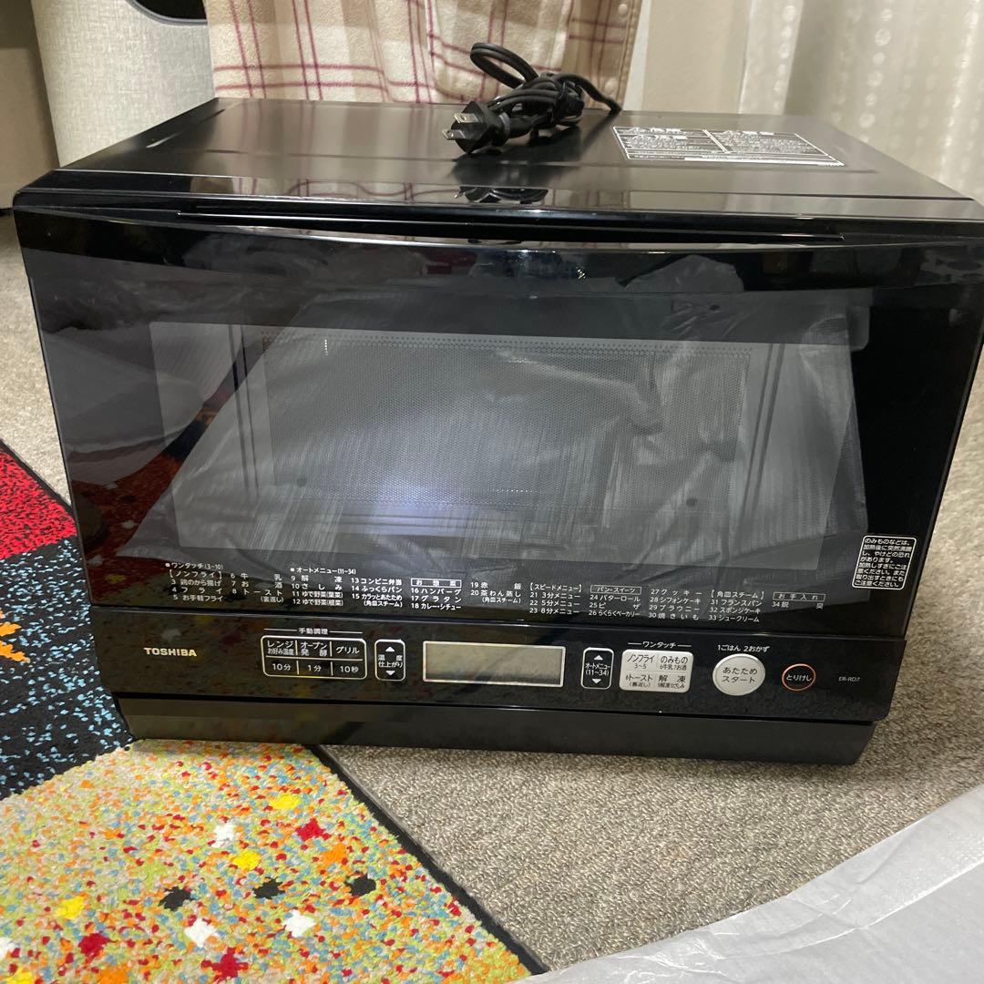 TOSHIBA ER-RD7(K) 電子レンジ 2018年　石窯ドーム