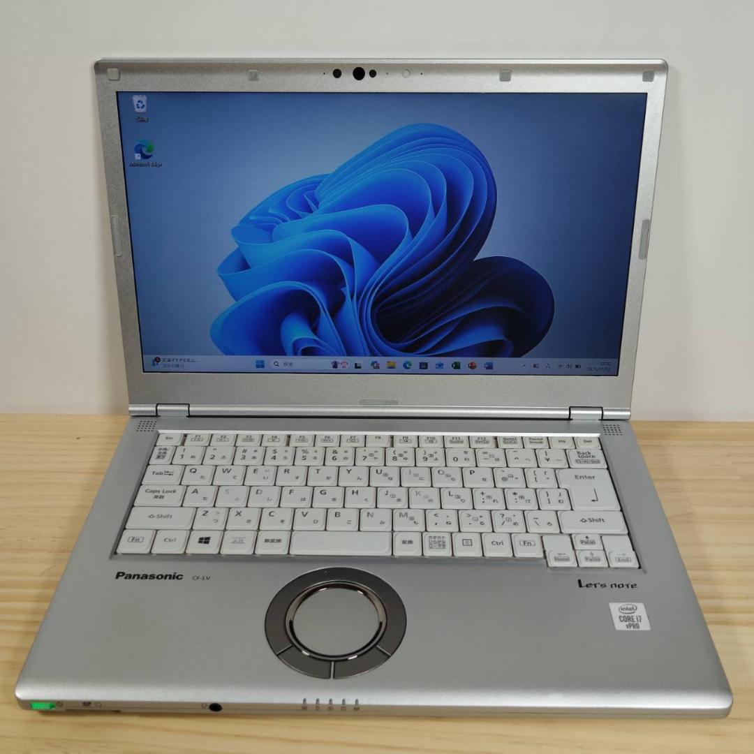 美品 爆速 Panasonic レッツノート LV9 i7搭載 16GB 1TB
