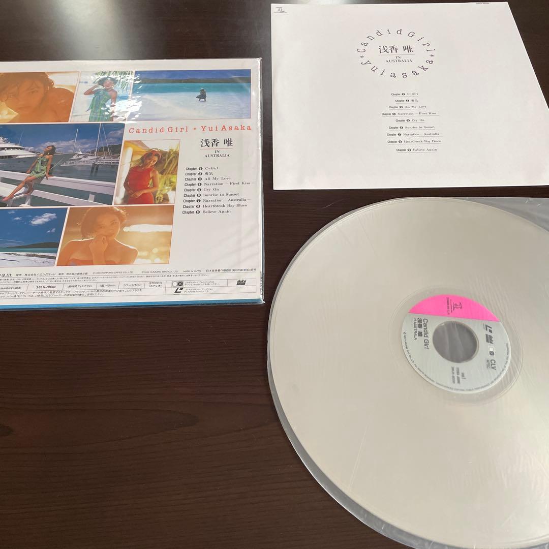 スケバン刑事 LD + レコード ★ YAWARA 浅香唯 クリアファイル