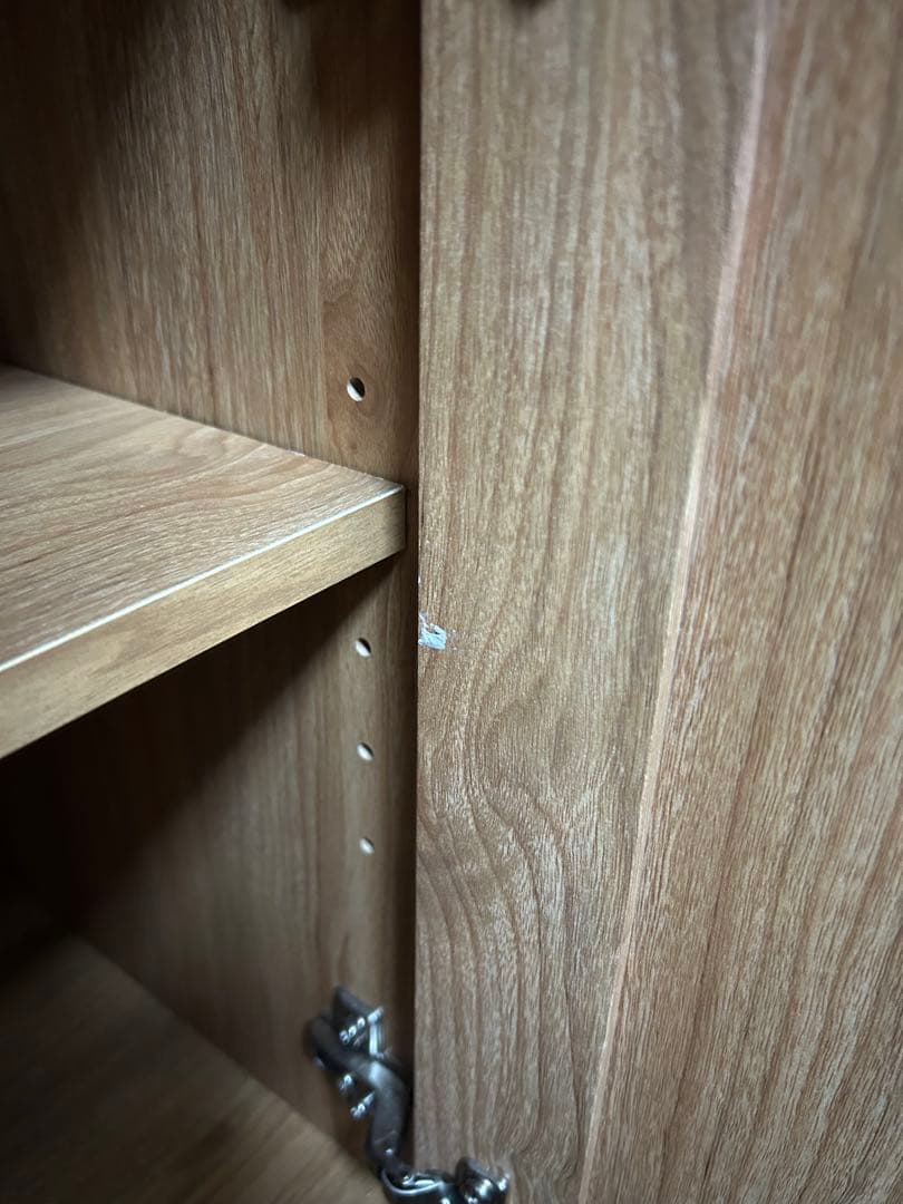 ニトリ ガラス扉 食器棚