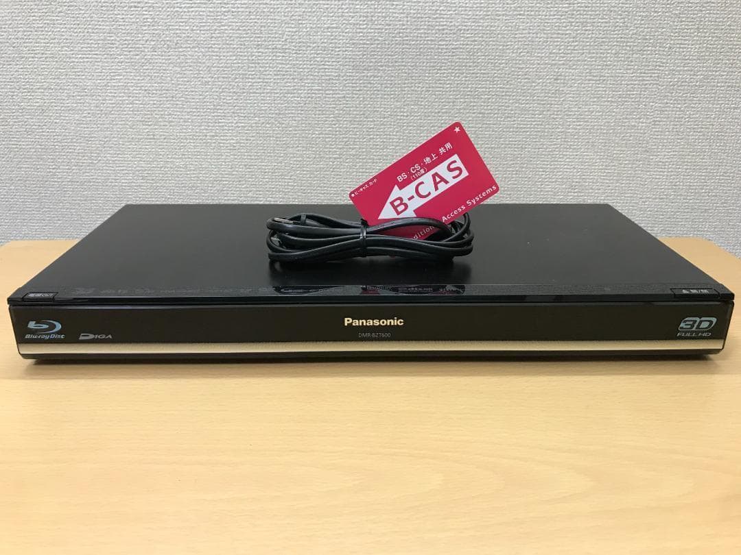 パナソニック ブルーレイレコーダー 「DMR-BZT600」 動作品①