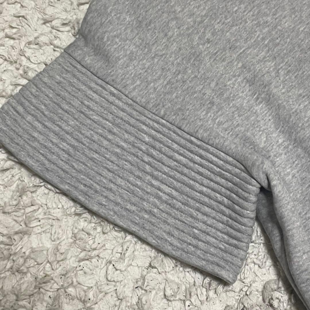 【美品】PATOU オーガニックコットン オーバーステッチ半袖スウェットシャツ