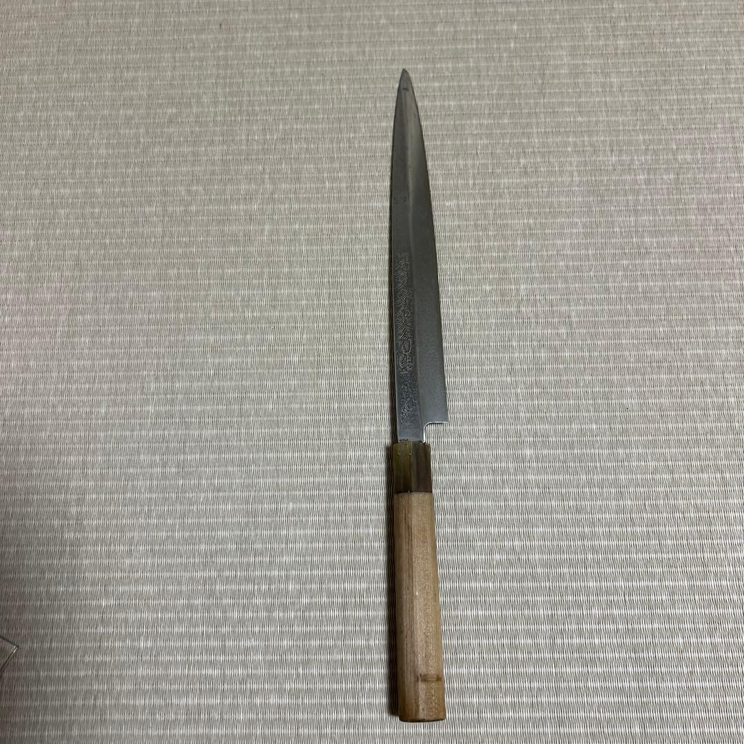 柳刃　包丁　和包丁　白鋼　霞　堺一文字光秀