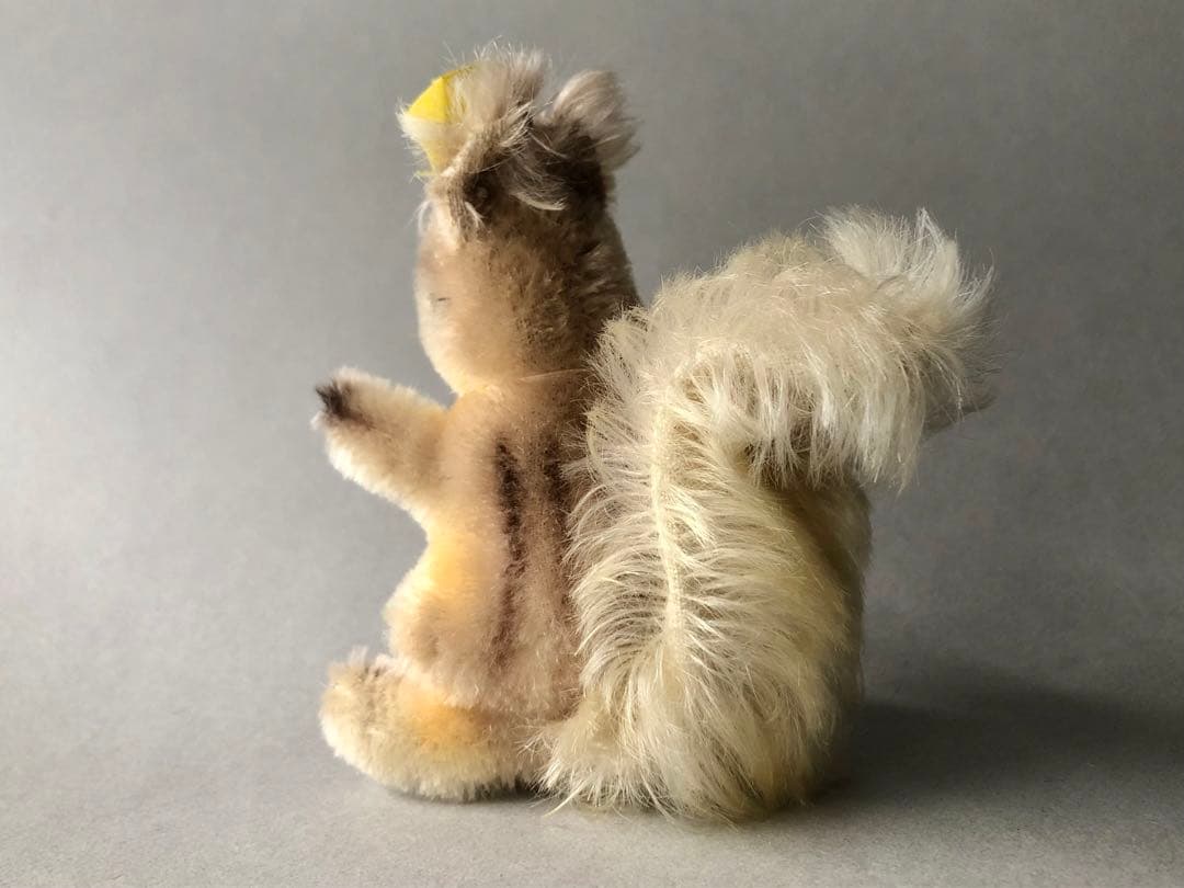 Steiff 　リスのPossy　グレー