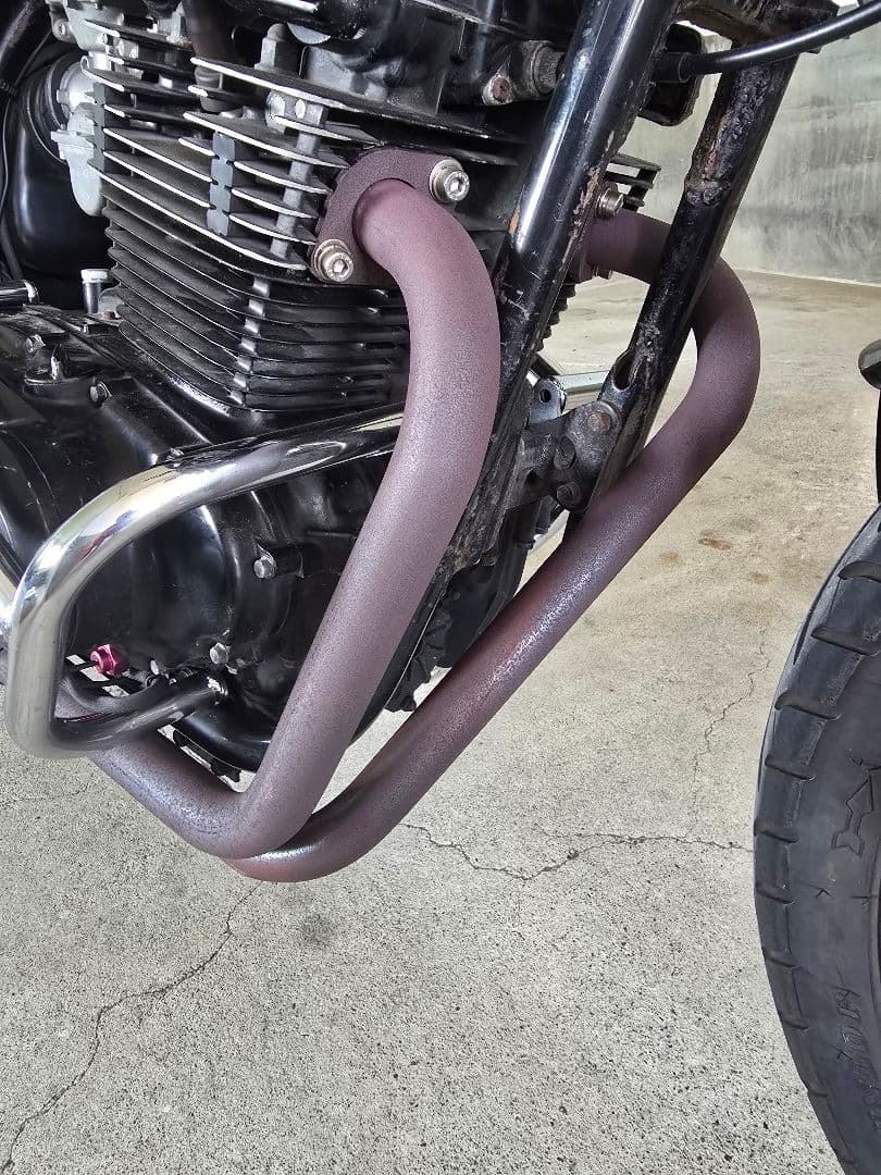 Yジャマ管 GS400 GSX400E 当時物 ザリ ゴキ 貴重なプレート付き