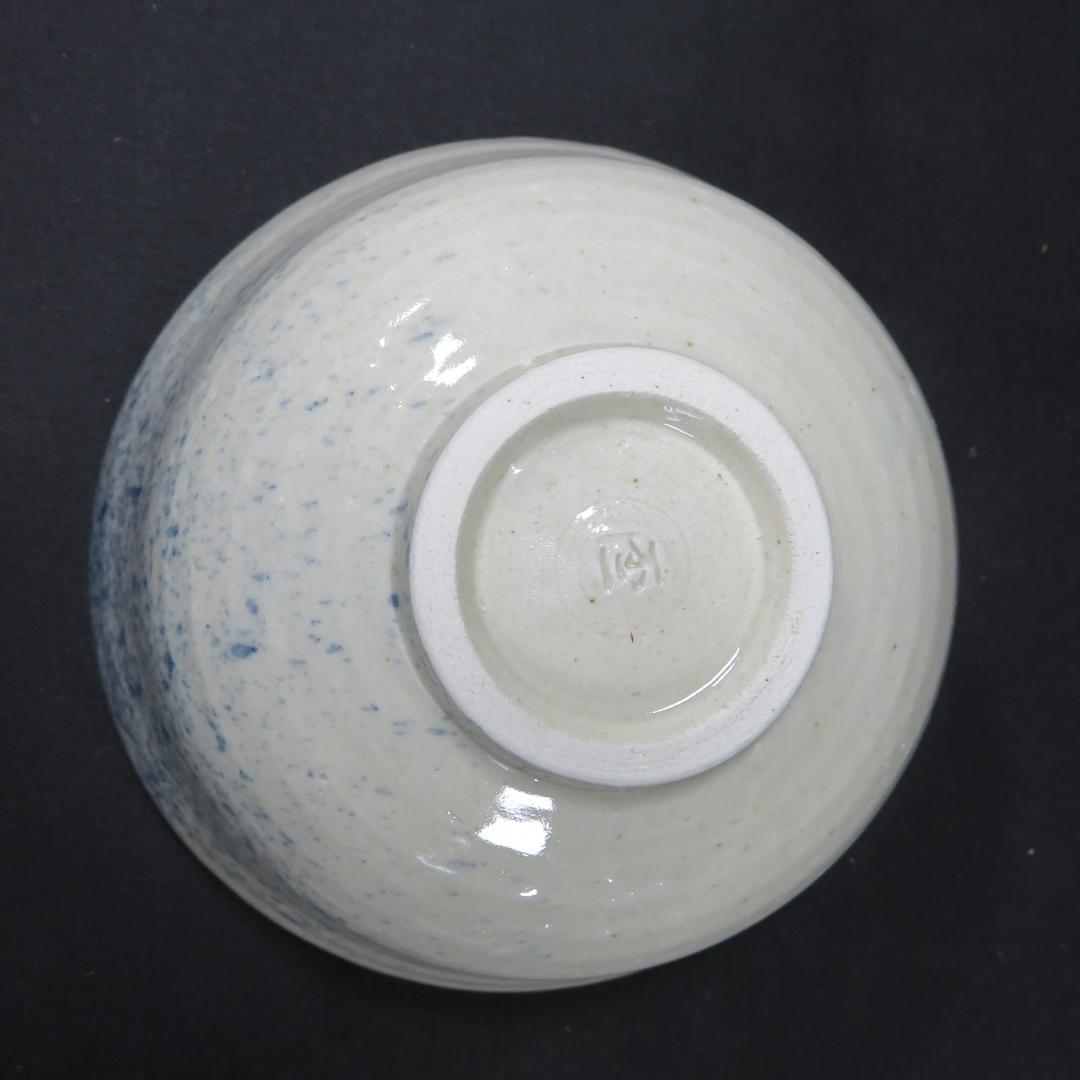 茶碗 美濃 青葉 不二釜 和子 木箱 共箱 抹茶碗 茶器 茶道具