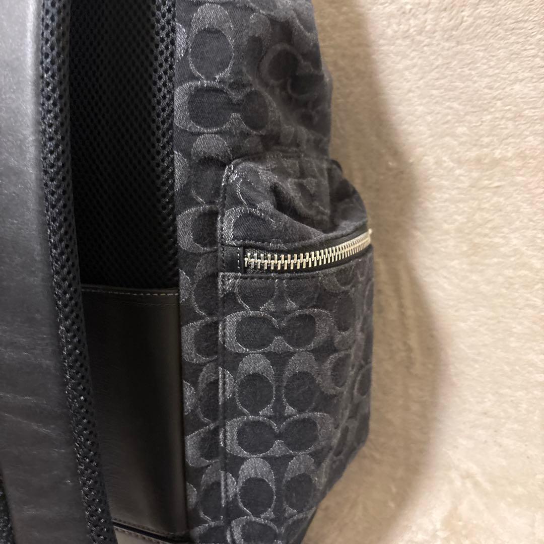 バッグ COACH Sprint Backpack In Signature Denim