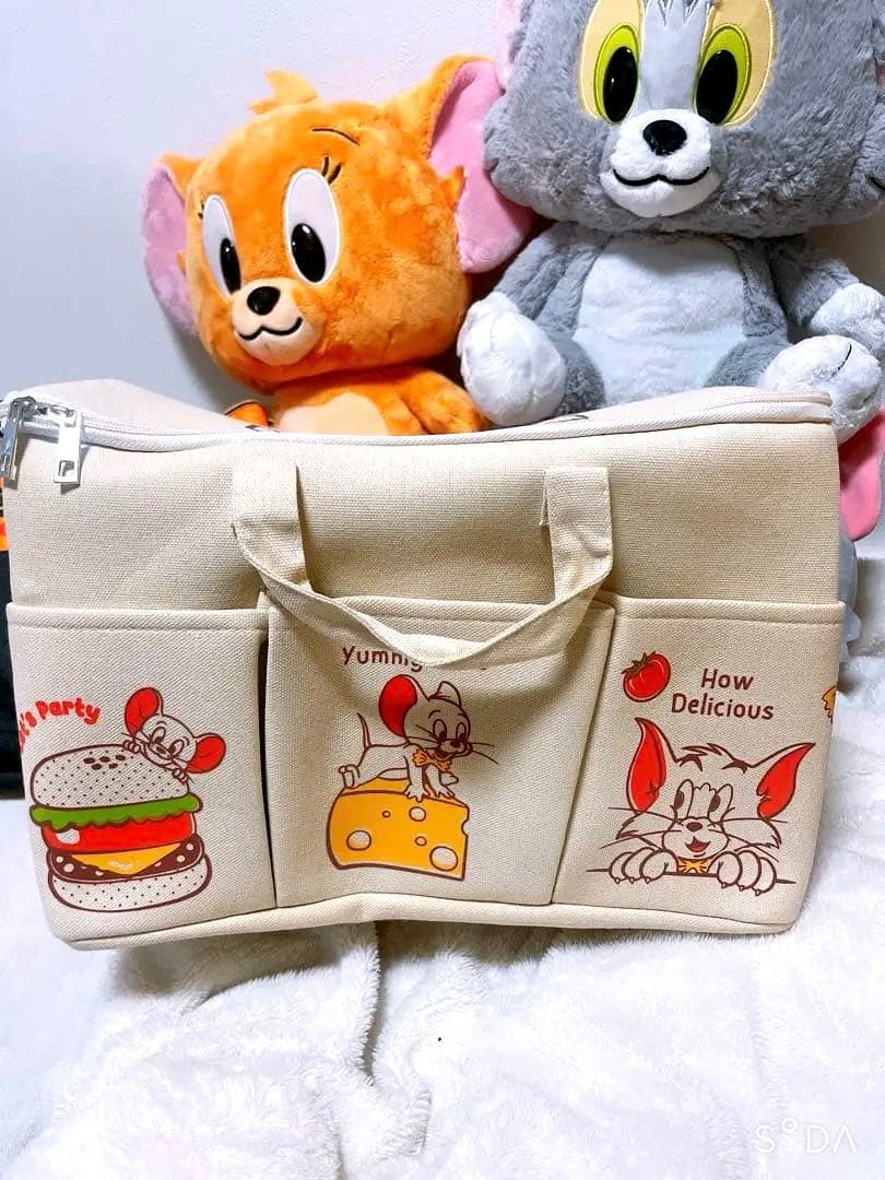 トムとジェリー ぬいぐるみ バッグ マルチケース　全7点セット