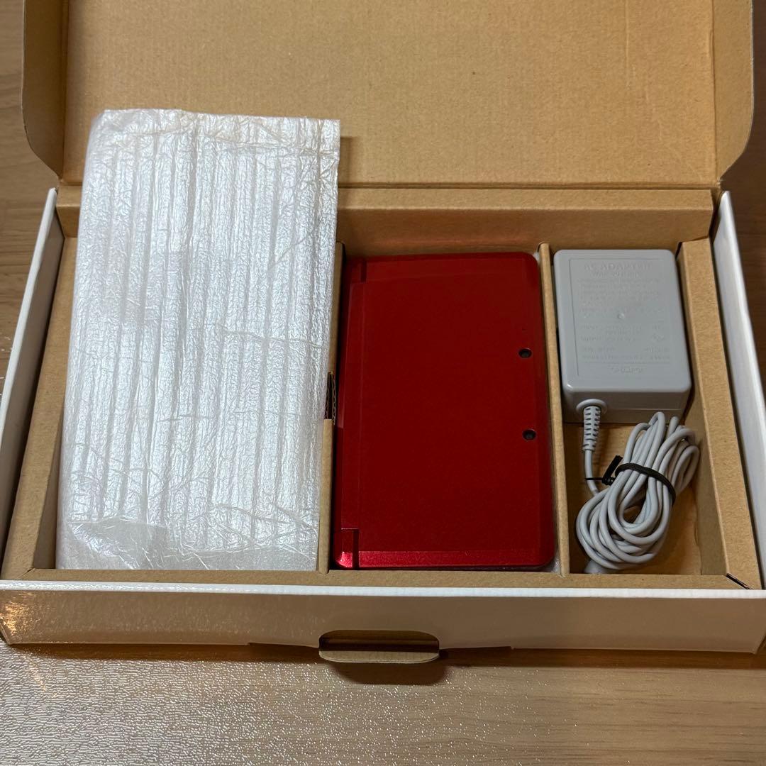 5-253 ニンテンドー3DS メタリックレッド 箱付き