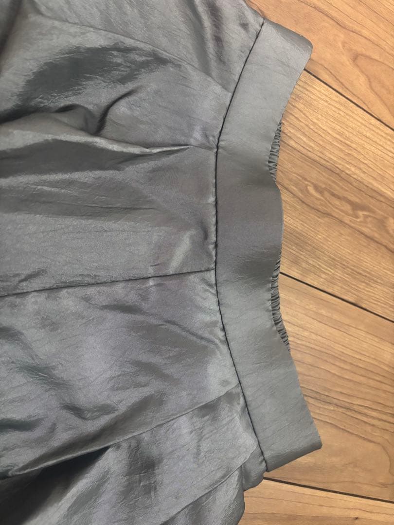 lig. リグドット　　wide cargo pants グレー