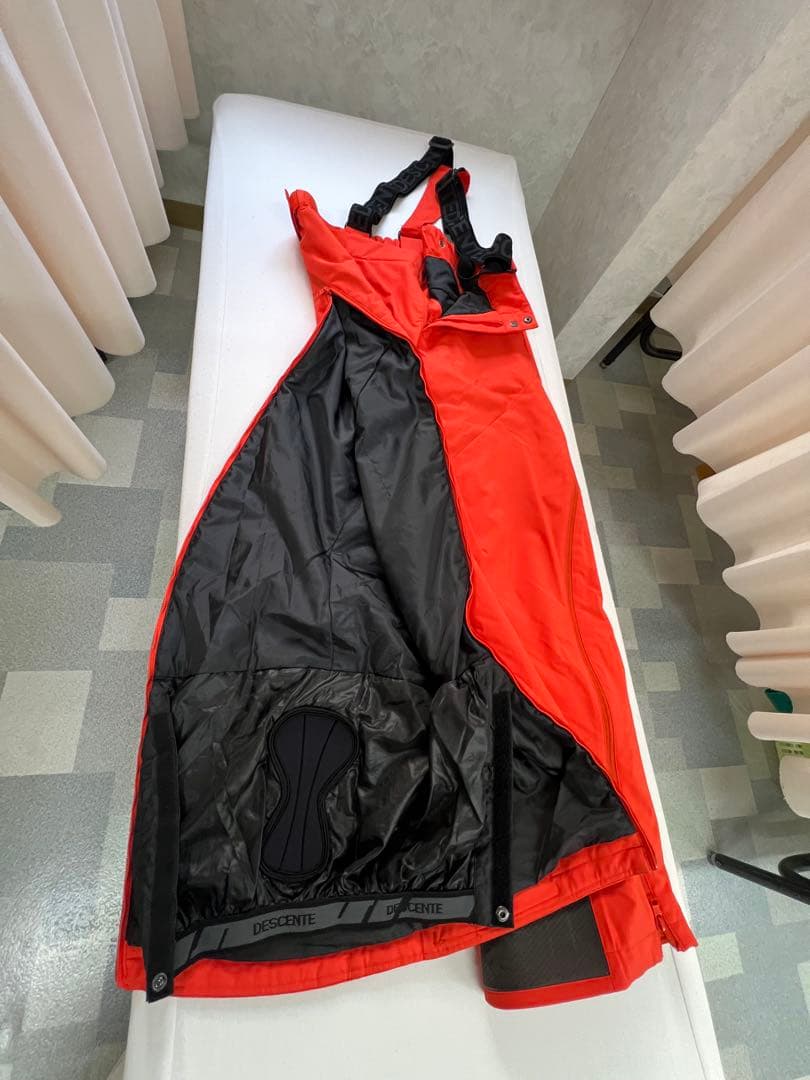 DESCENTE S.I.O スキーウェア グレー/オレンジ