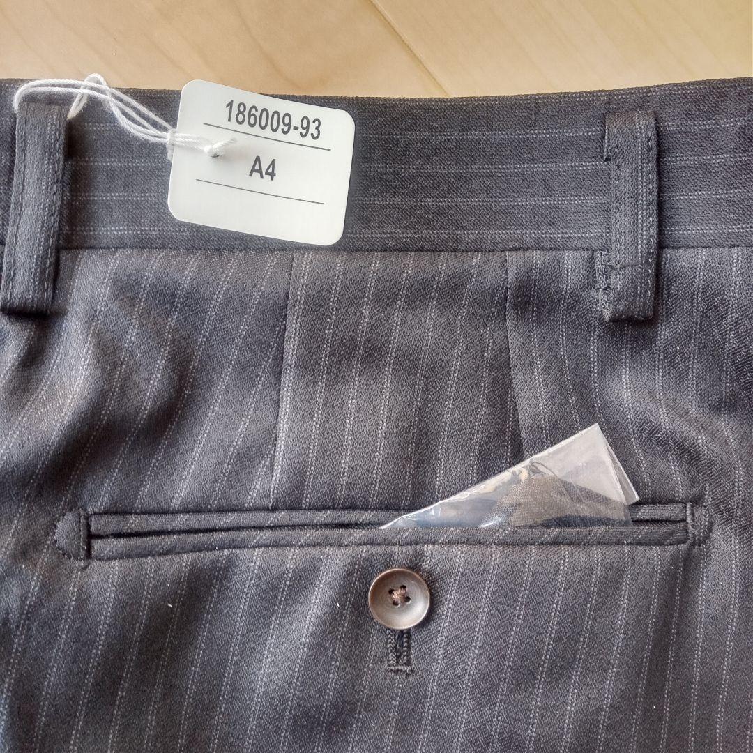 PERSON'S FOR MEN ブラックスーツセットアップ【A4】