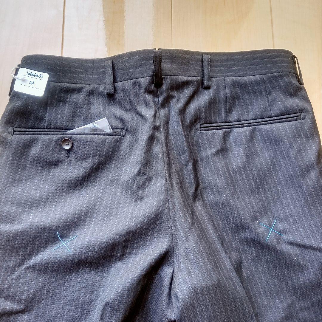 PERSON'S FOR MEN ブラックスーツセットアップ【A4】