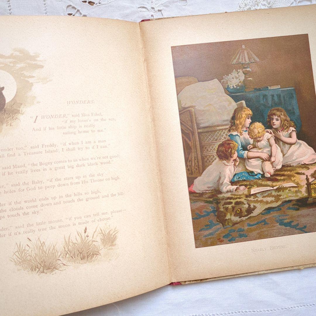 超稀少1887ハリエットベネット アーネストニスター児童書 洋書 ヴィクトリアン