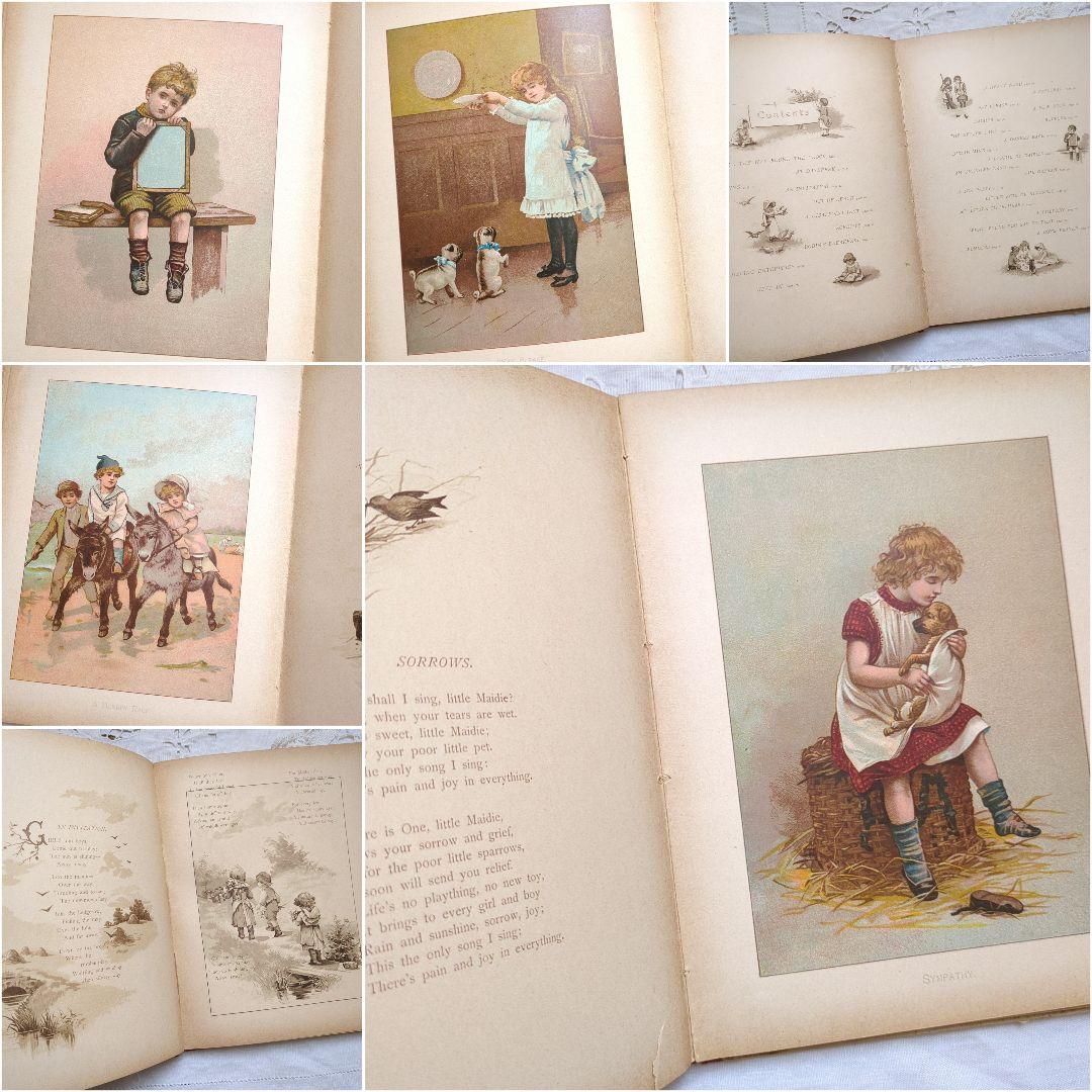 超稀少1887ハリエットベネット アーネストニスター児童書 洋書 ヴィクトリアン