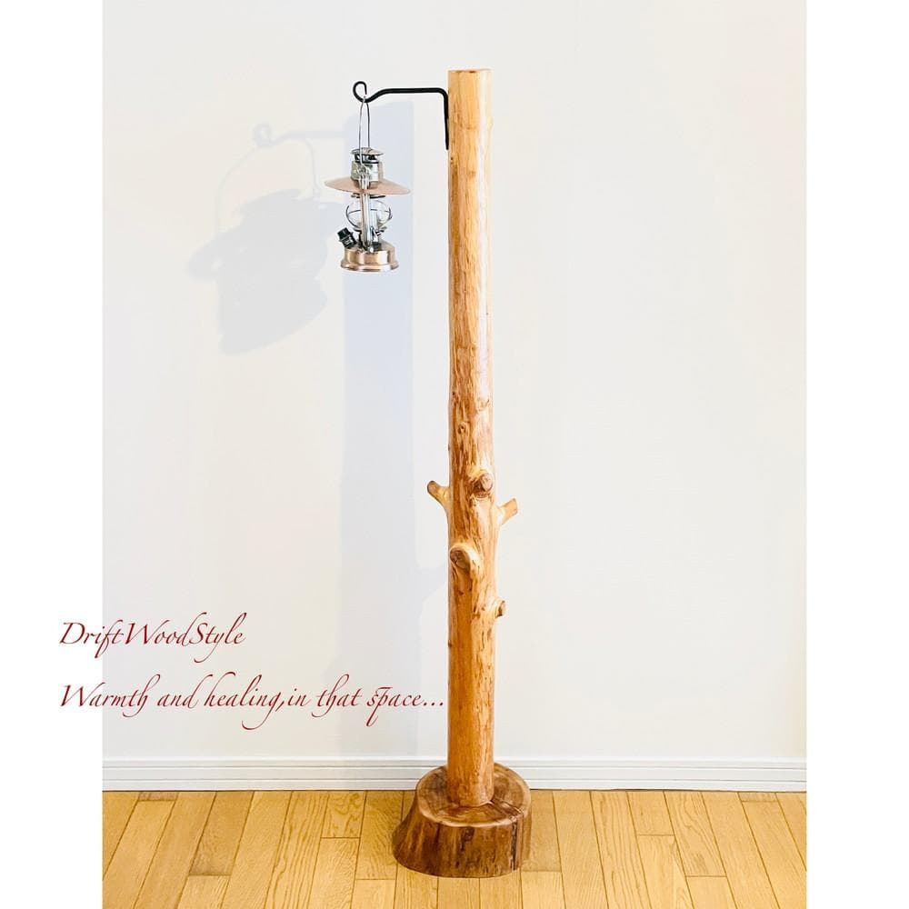 大サイズの天然流木のランプスタンド 置物 北欧 照明 ランタン N9