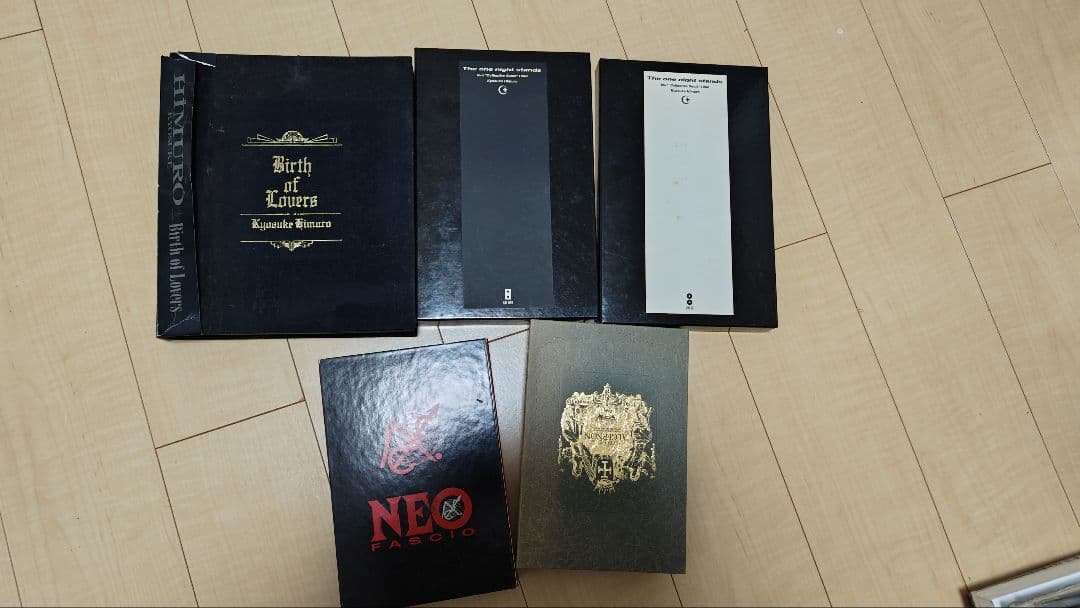 氷室京介 DVDまとめ売り　ビデオパンフ等オマケ付き　氷室京介