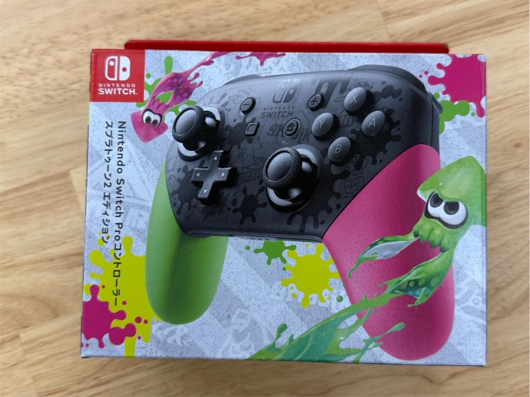 Nintendo Switch Proコントローラー　スプラトゥーン2　新品