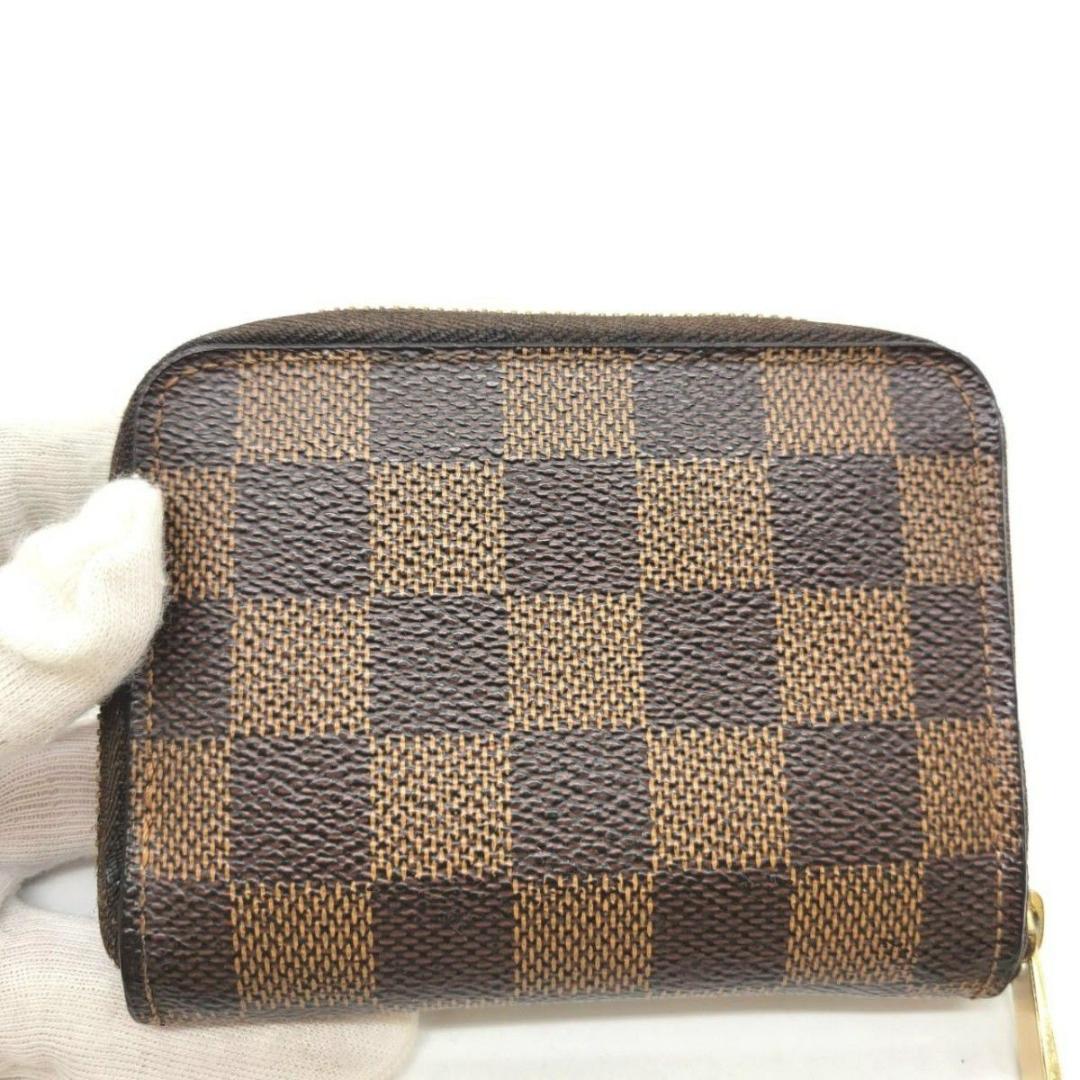 miルイヴィトン 小銭入れジッピーパース ダミエ ラウンドファスナー