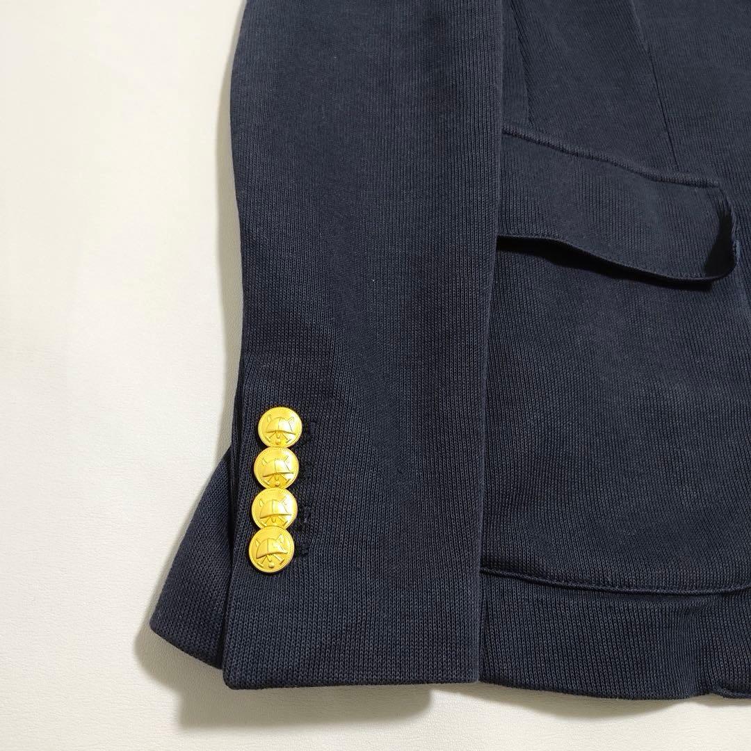 ポロラルフローレン　紺ブレ　金ボタン　ロゴ刺繍　ネイビー　2