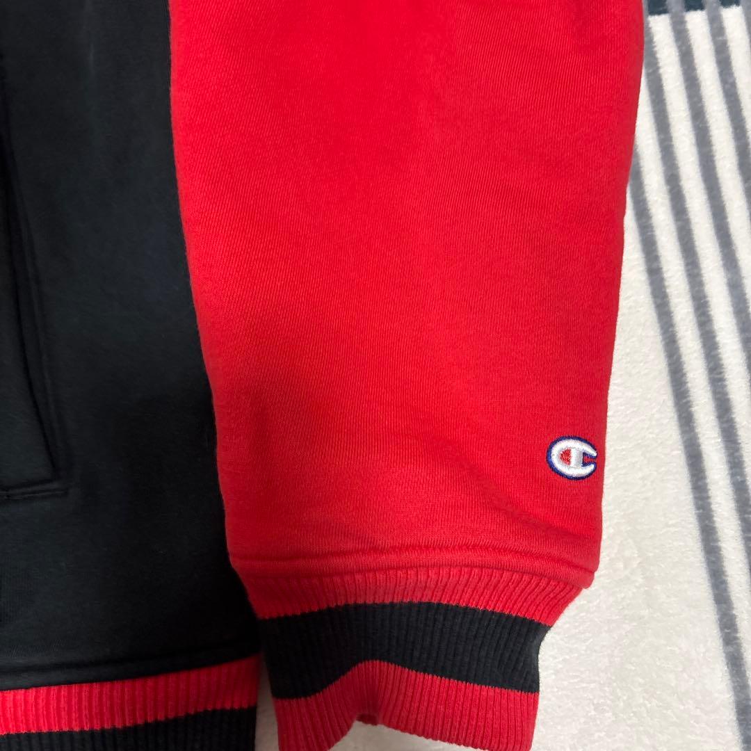 90s 短丈Champion チャンピオン　スタジャン