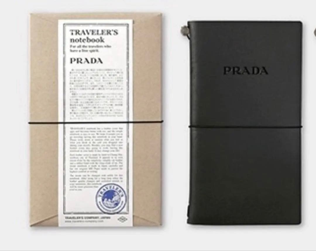 新品未開封　プラダ PRADA プラダ　トラベラーズノート レギュラーサイズ