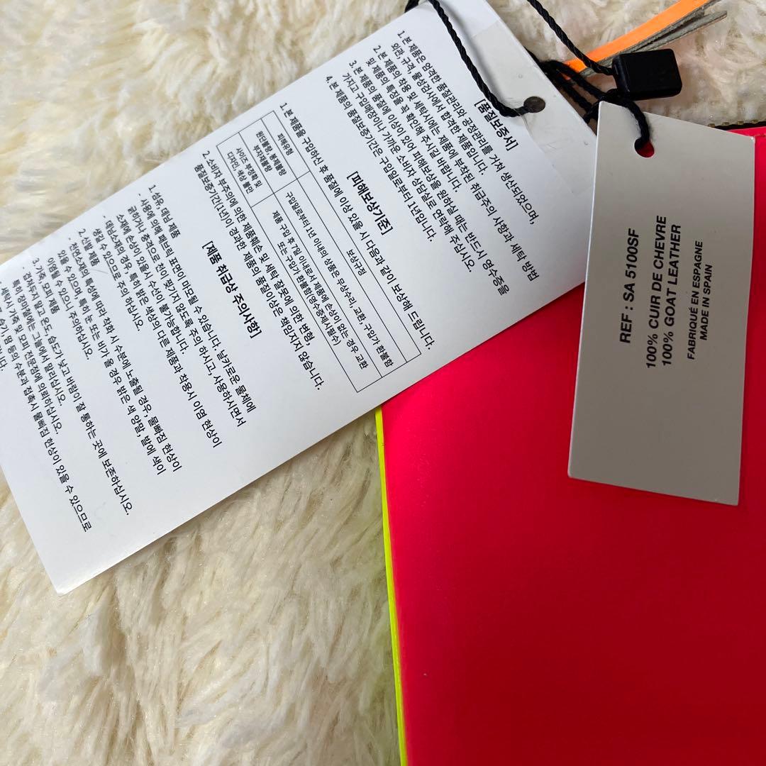 【新品未使用】コムデギャルソン　蛍光色ポーチ　クラッチ