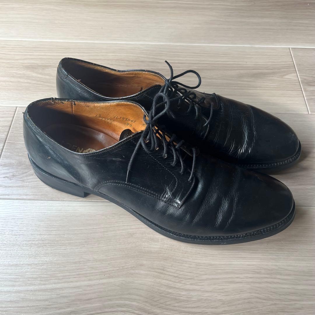 80s 旧ロゴ オールソール交換済　オールデン　サービスシューズ　サイズ12