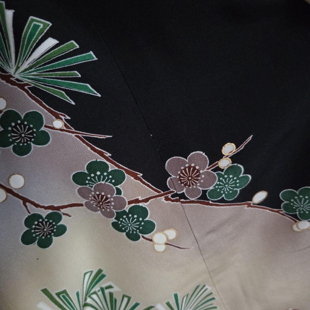 hana　1-17 正絹　男の子お祝い着物　長襦袢付き　産着　七五三　逸品