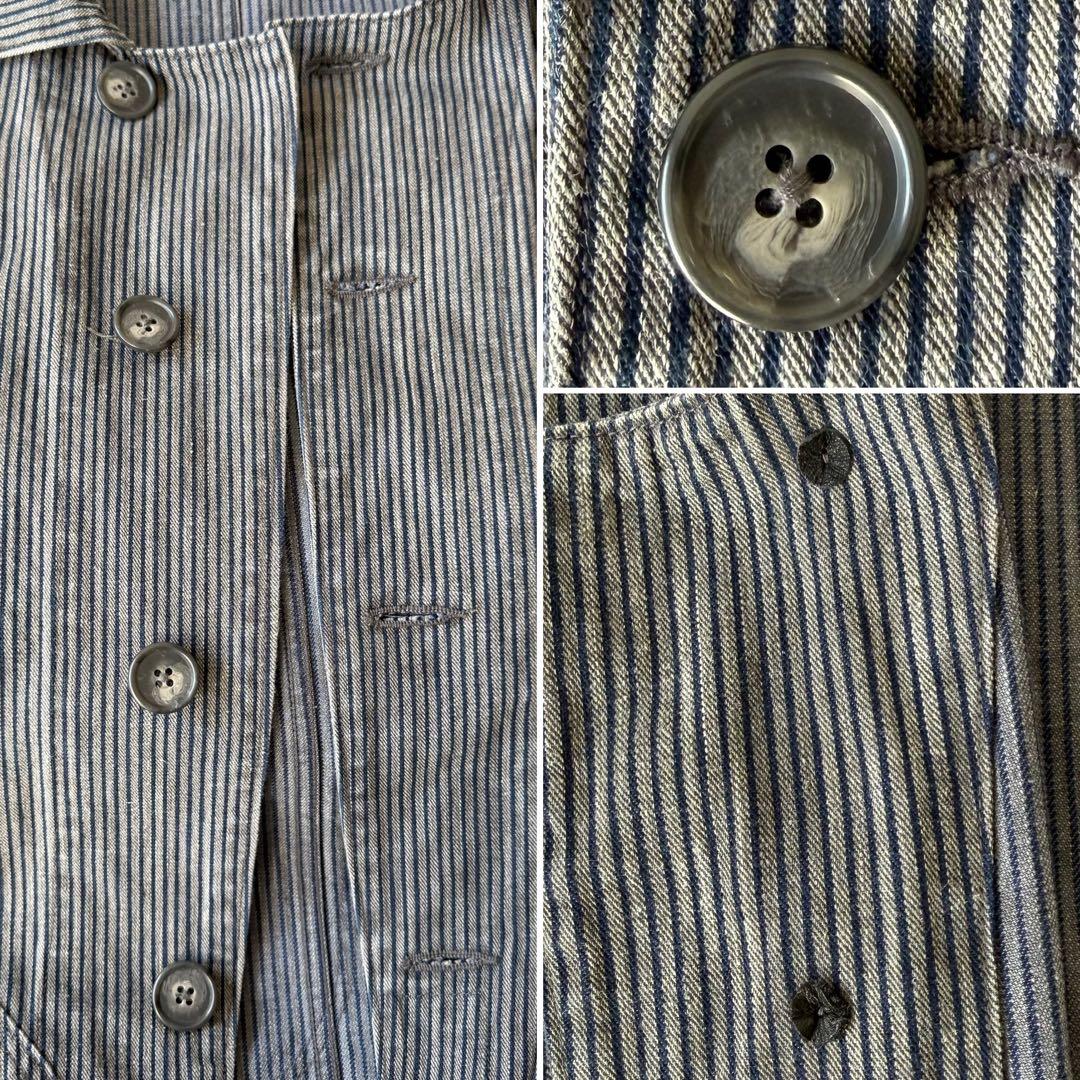 kapital キャピタル 10oz墨 ヒッコリー リンゴマン カバーオール