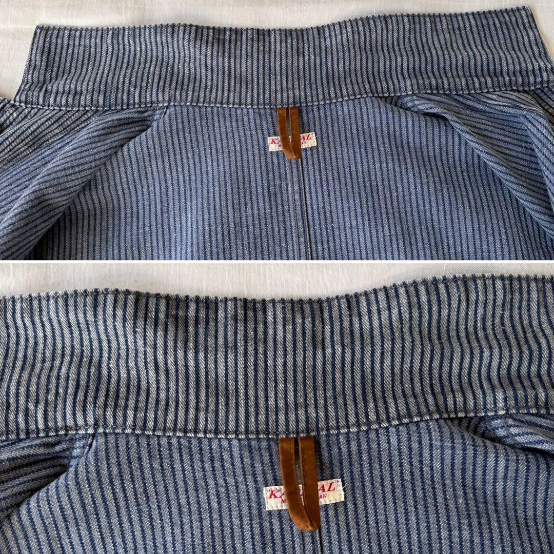 kapital キャピタル 10oz墨 ヒッコリー リンゴマン カバーオール