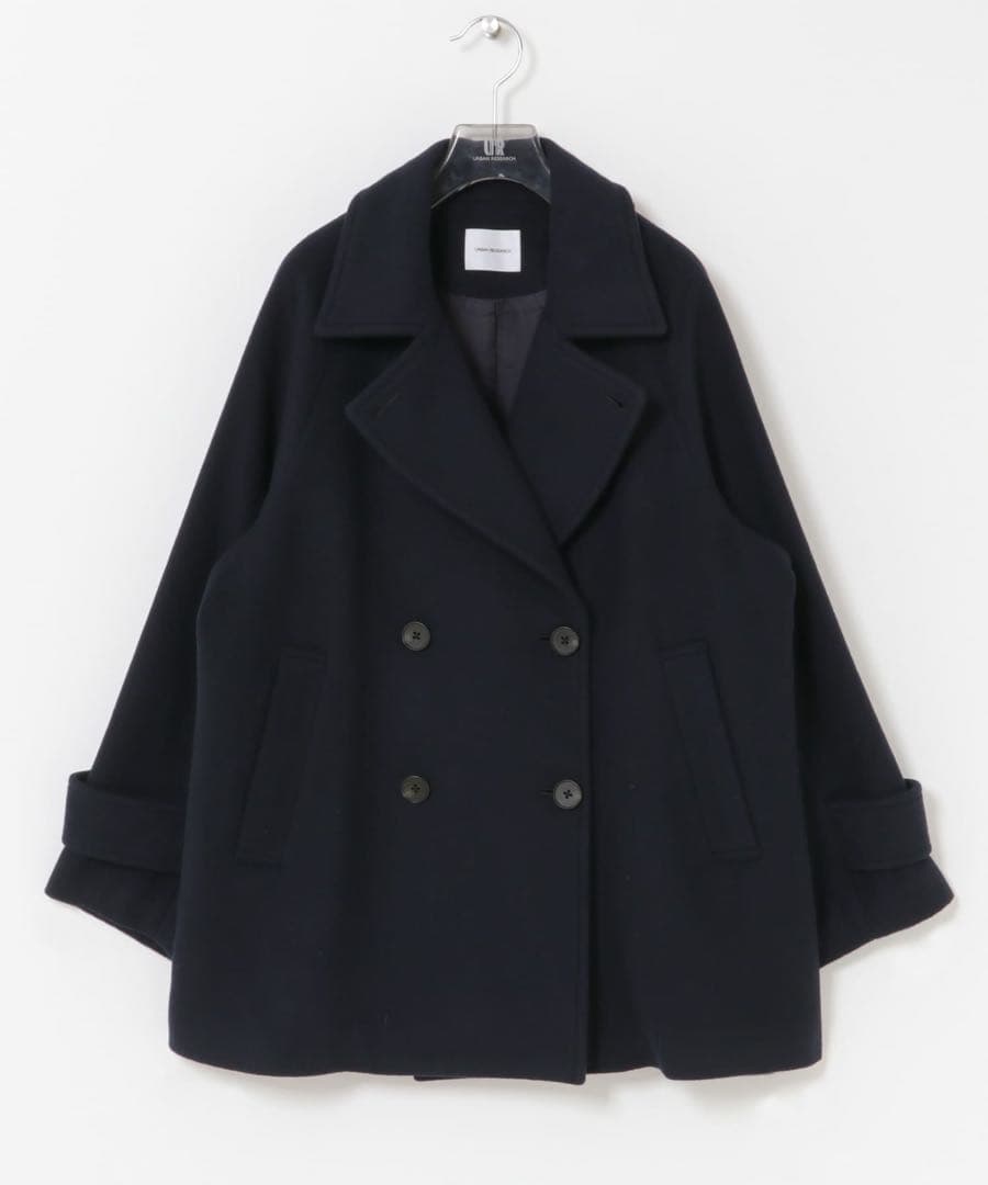 ★新品★URBAN RESEARCH＊スーパー100メルトンPコート2025AW