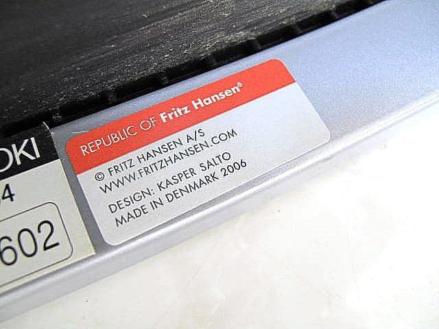 展示品　フリッツ・ハンセン「アイスチェア」スタッキングチェア2脚セット 約14万
