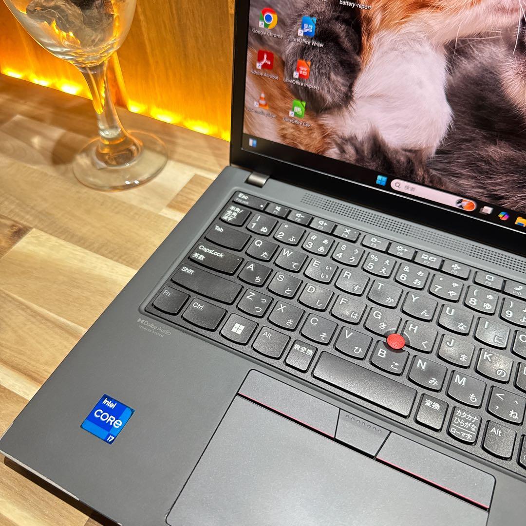 最新2022年モデル‼️ThinkPad X13☘i7☘16GB☘ノートパソコン