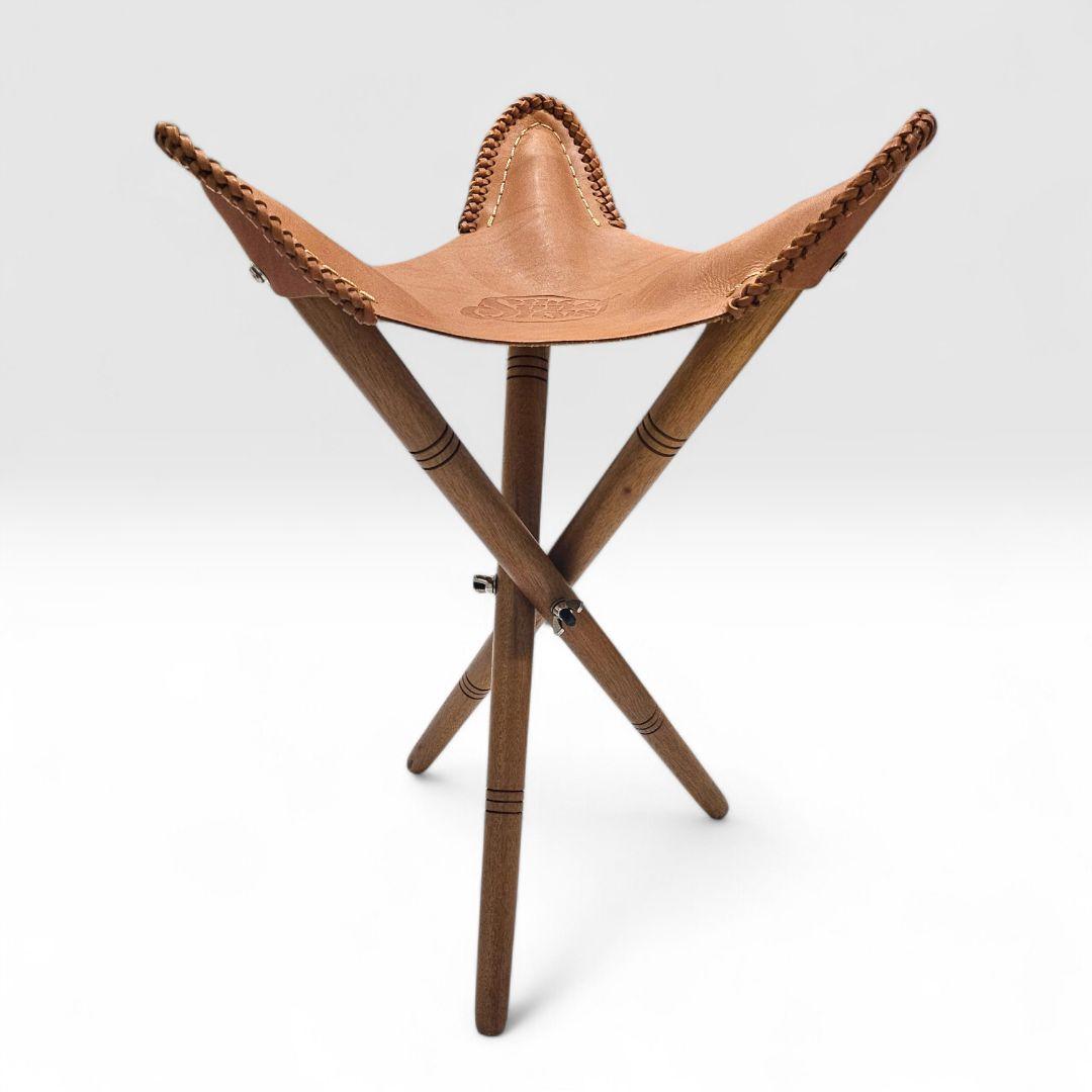 ヒステリックグラマー ハンティングチェア 本革 木製 折りたたみ　非売品　希少１