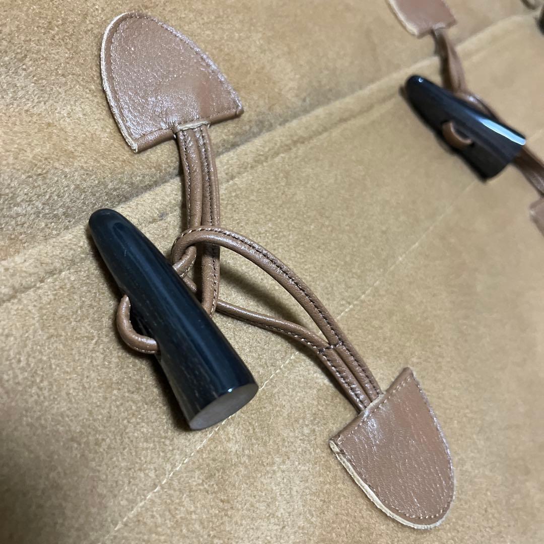 【最高級】カシミヤ100% ダッフルコート ベージュ L オーバーサイズ