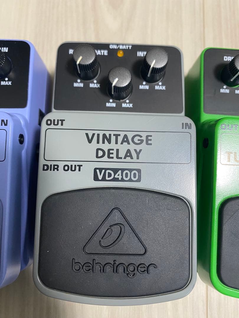 労働者ABehringer エフェクター 3点セット