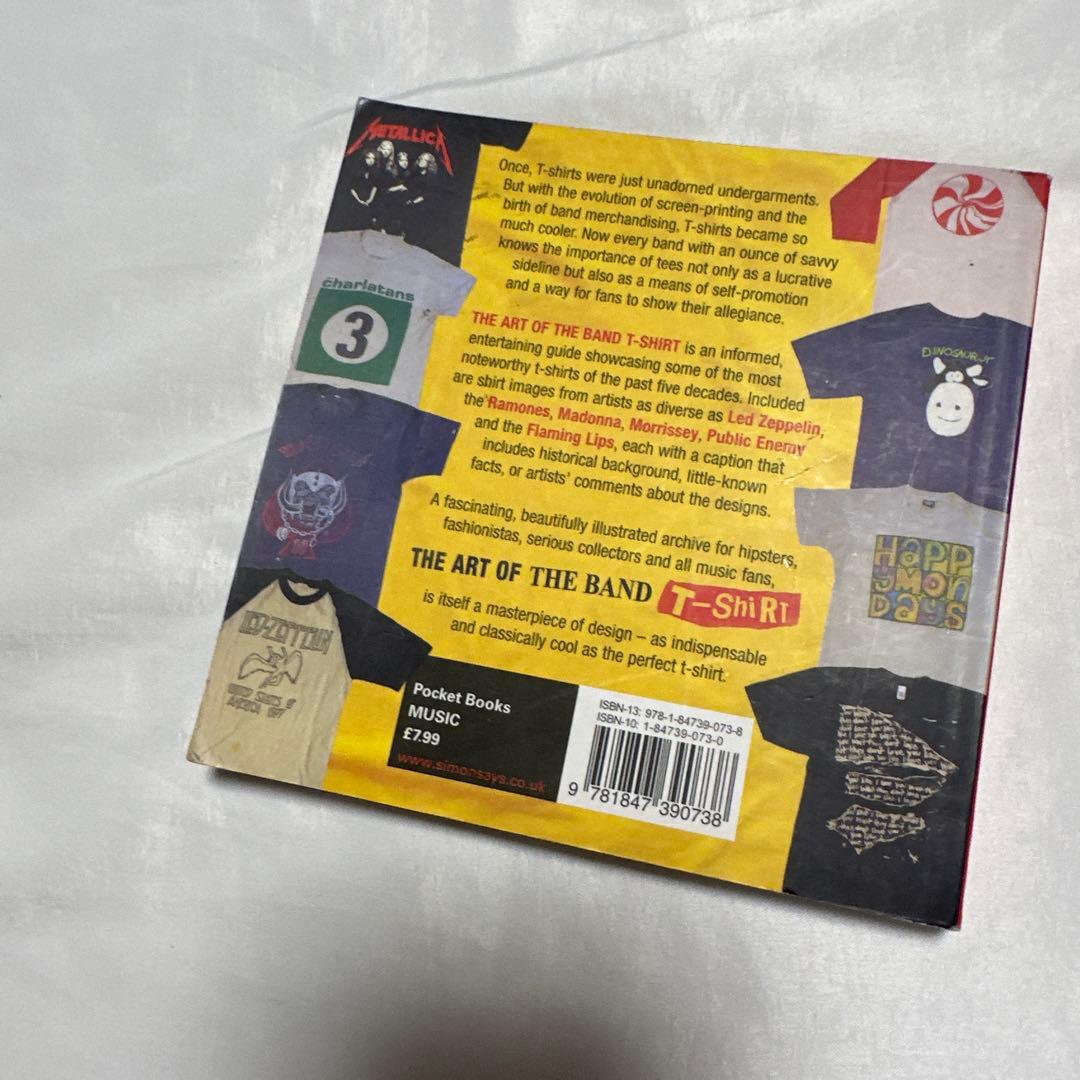 希少　洋書　アートオブバンドTシャツ　コレクターブック　参考書