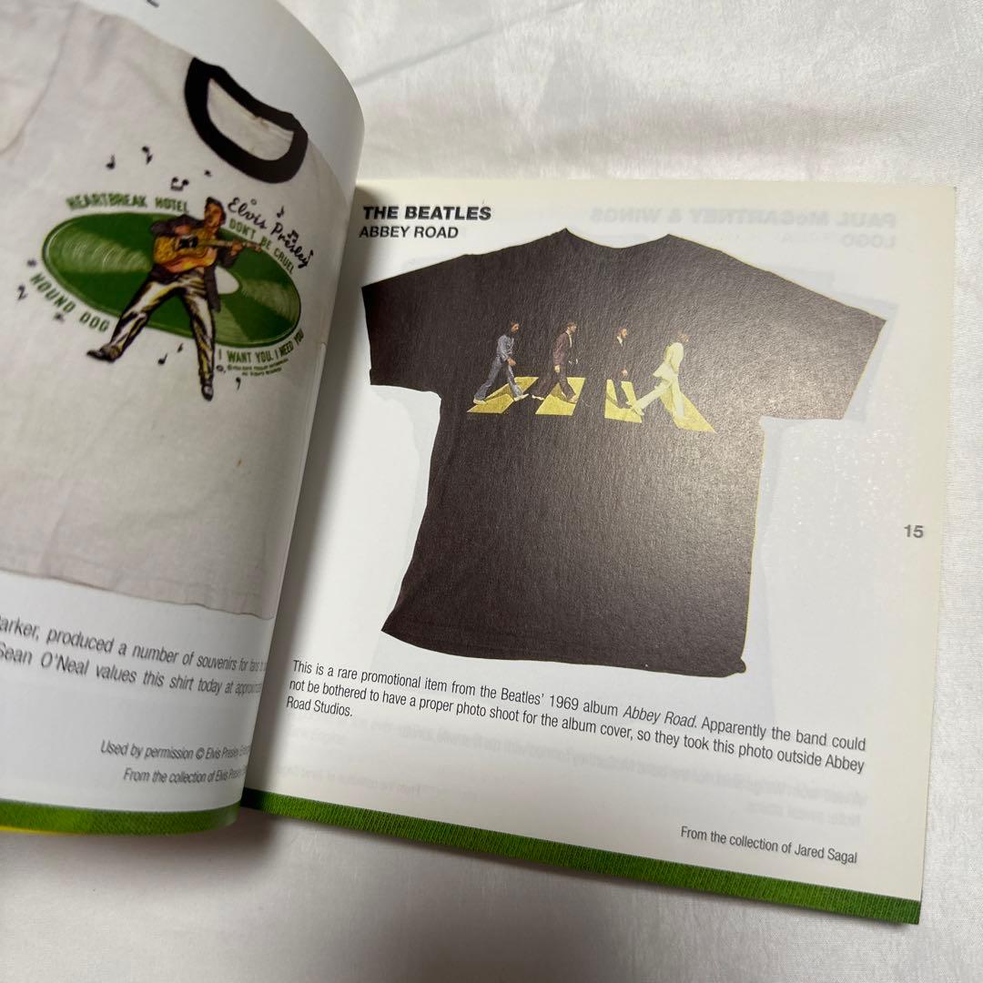 希少　洋書　アートオブバンドTシャツ　コレクターブック　参考書