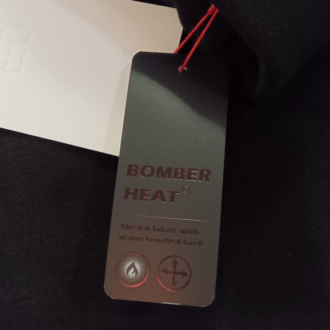 新品タグ付 パシオーネ カフネ ボンバーヒート ジャケット ブラック フリー