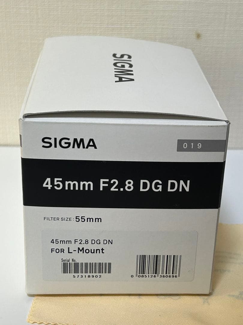 SIGMA 45mm F2.8 DG DN Lマウント