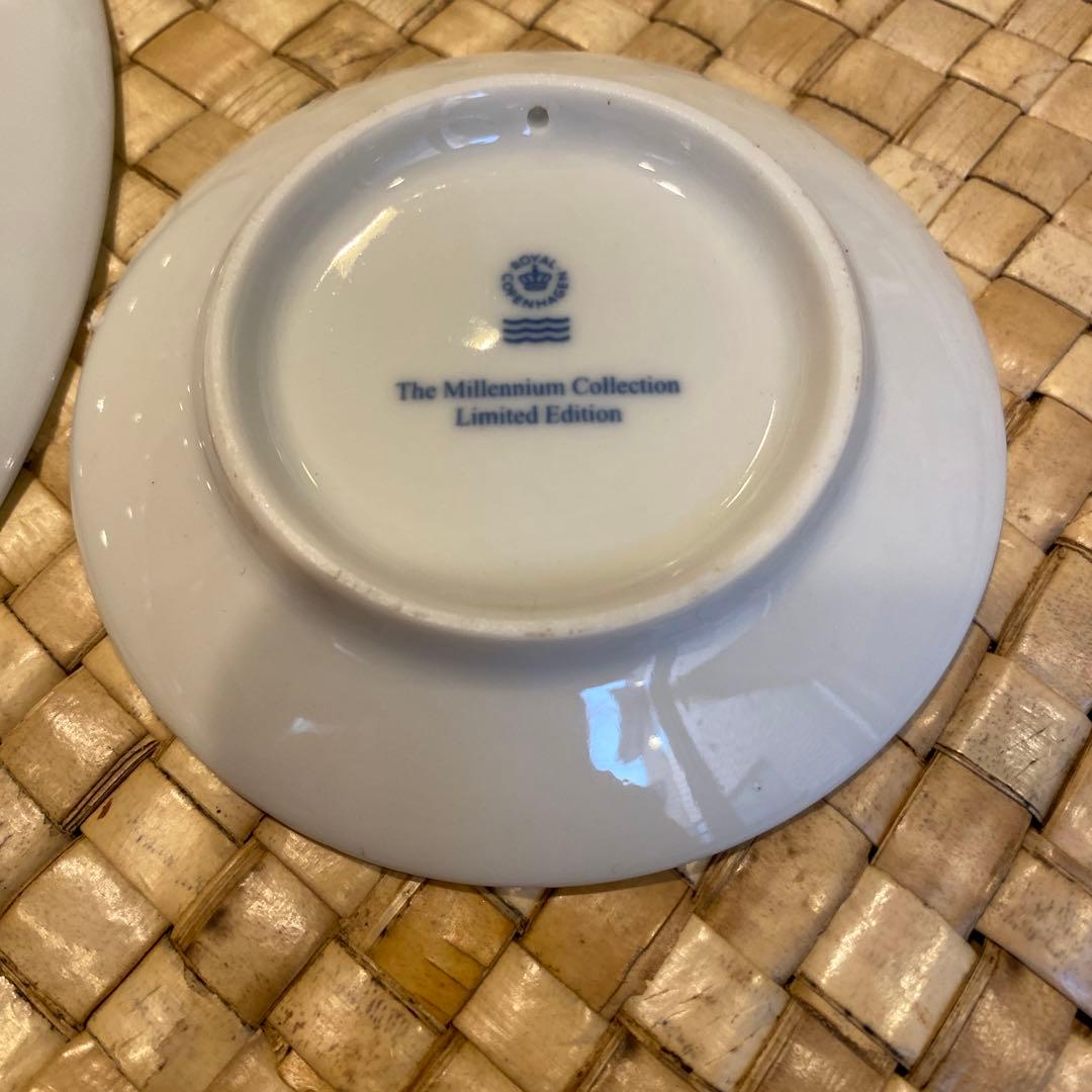 ロイヤルコペンハーゲン＆ビングオングレンダール　イヤープレート2004年版4枚