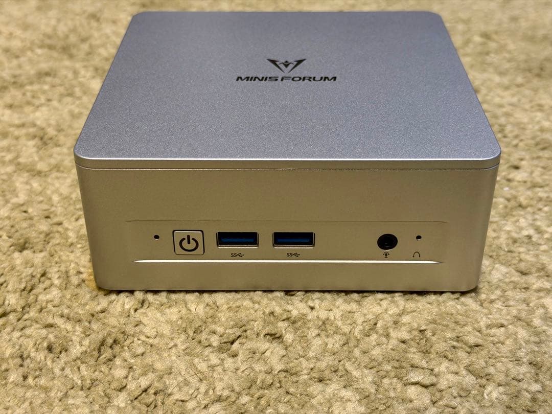 美品 Minisforum UM750L Slim ミニPC