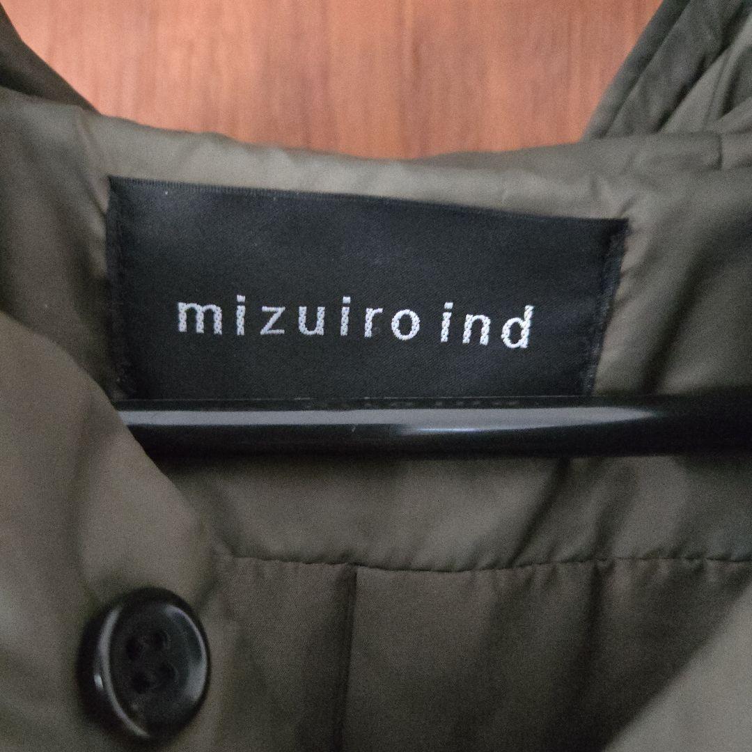 mizuiro ind フード付きロングモッズコート