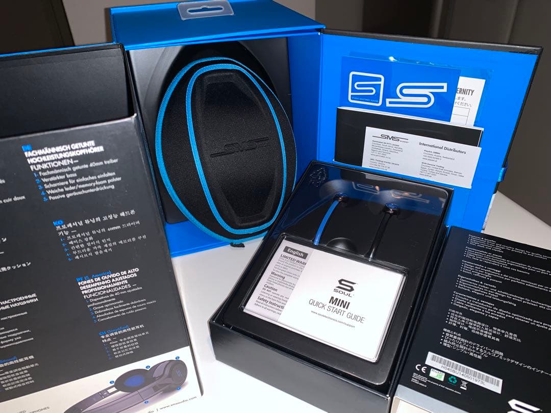 SMS ヘッドホン ソウル イヤホン セット