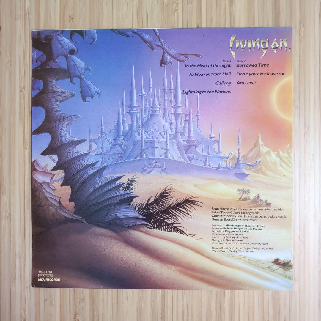 洋楽 DIAMOND HEAD / BORROWED TIME