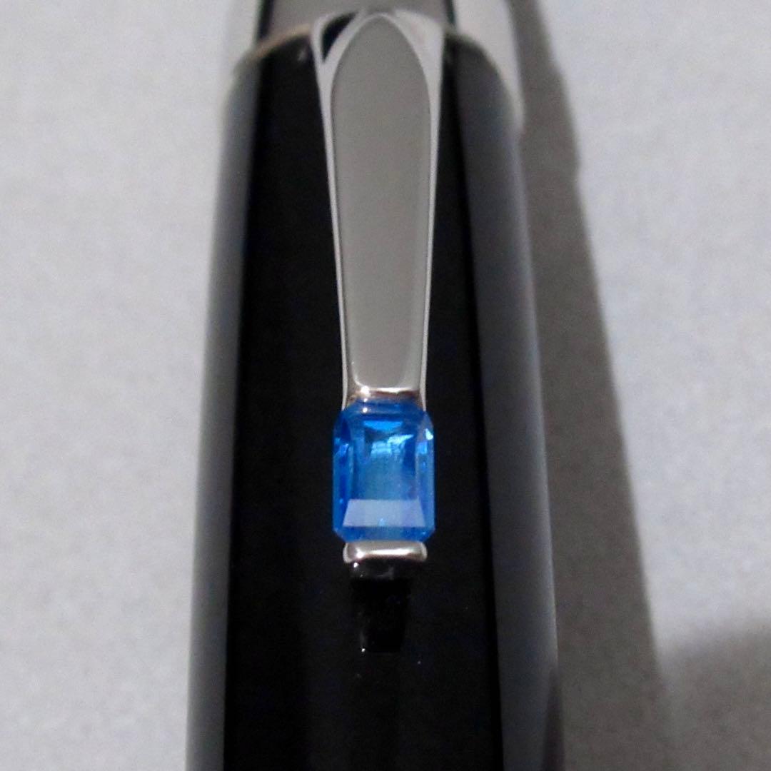 モンブラン ボールペン ボエム プラチナ色 ブルー 5795